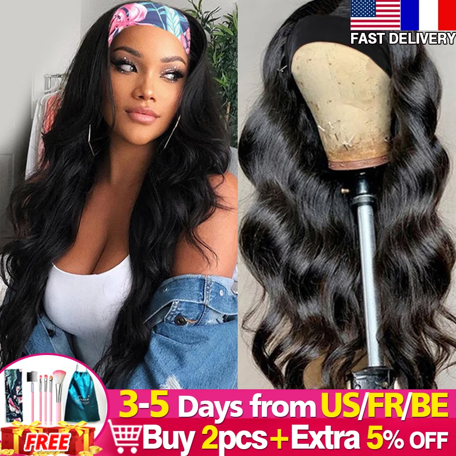 Парики на голову волнистый парик 150% плотность человеческие волосы безклеевые