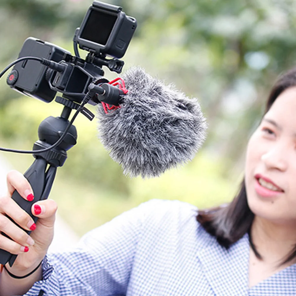 Vlog Кронштейн-адаптер с 1/4 дюйма Винт для вспышки Холодный башмак держатель