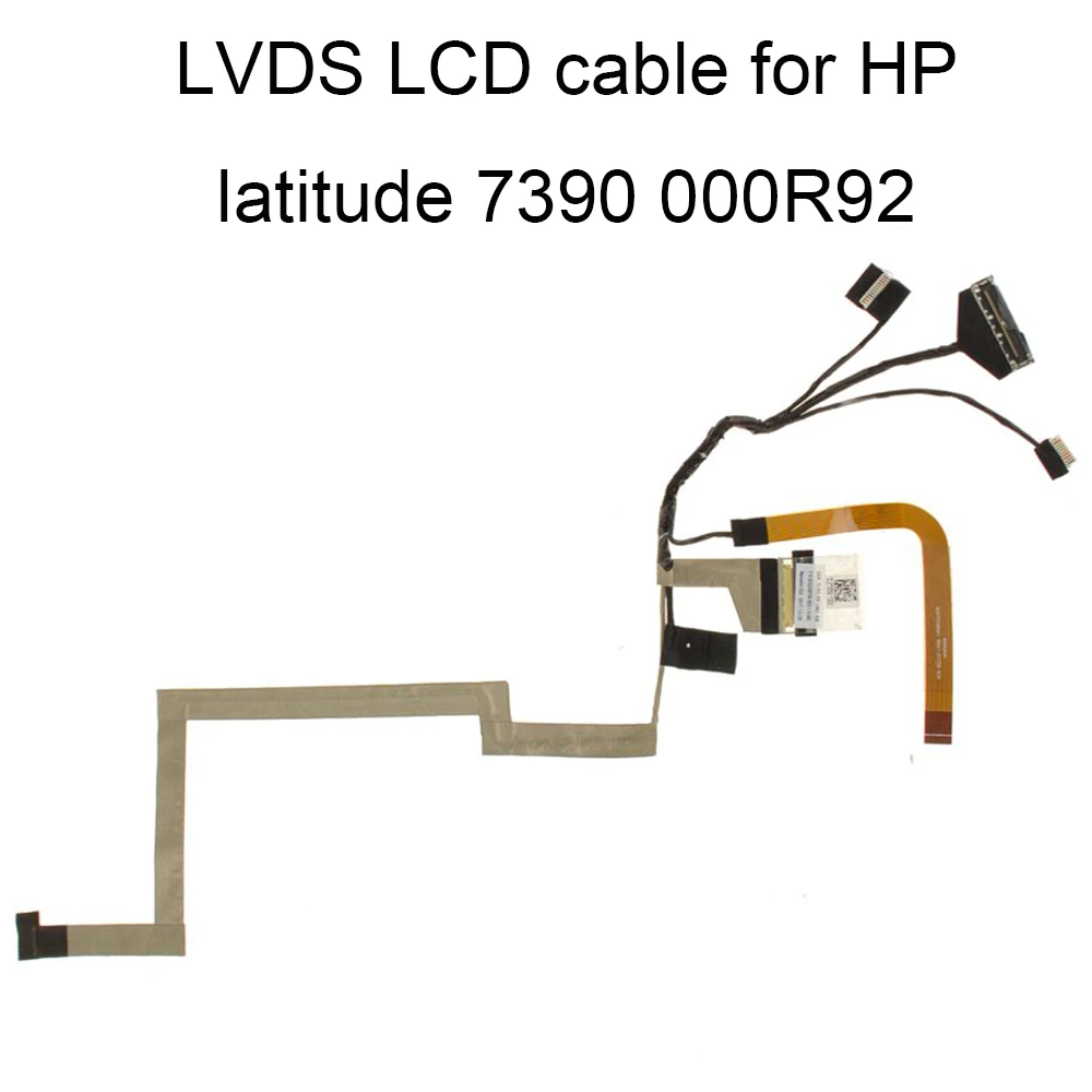 Компьютерные кабели 00R92 LCD LVDS видео кабель для Dell latitude 7390 E7390 CAZ41 touch DC02C00FT00 CN 000R92