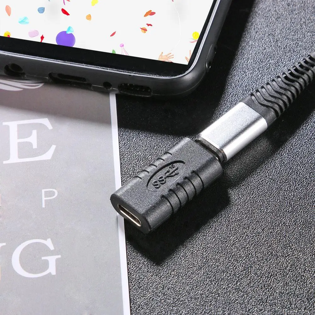 3 шт. Тип мини C USB Расширение муфта адаптер мужской/женский на обоих концах для