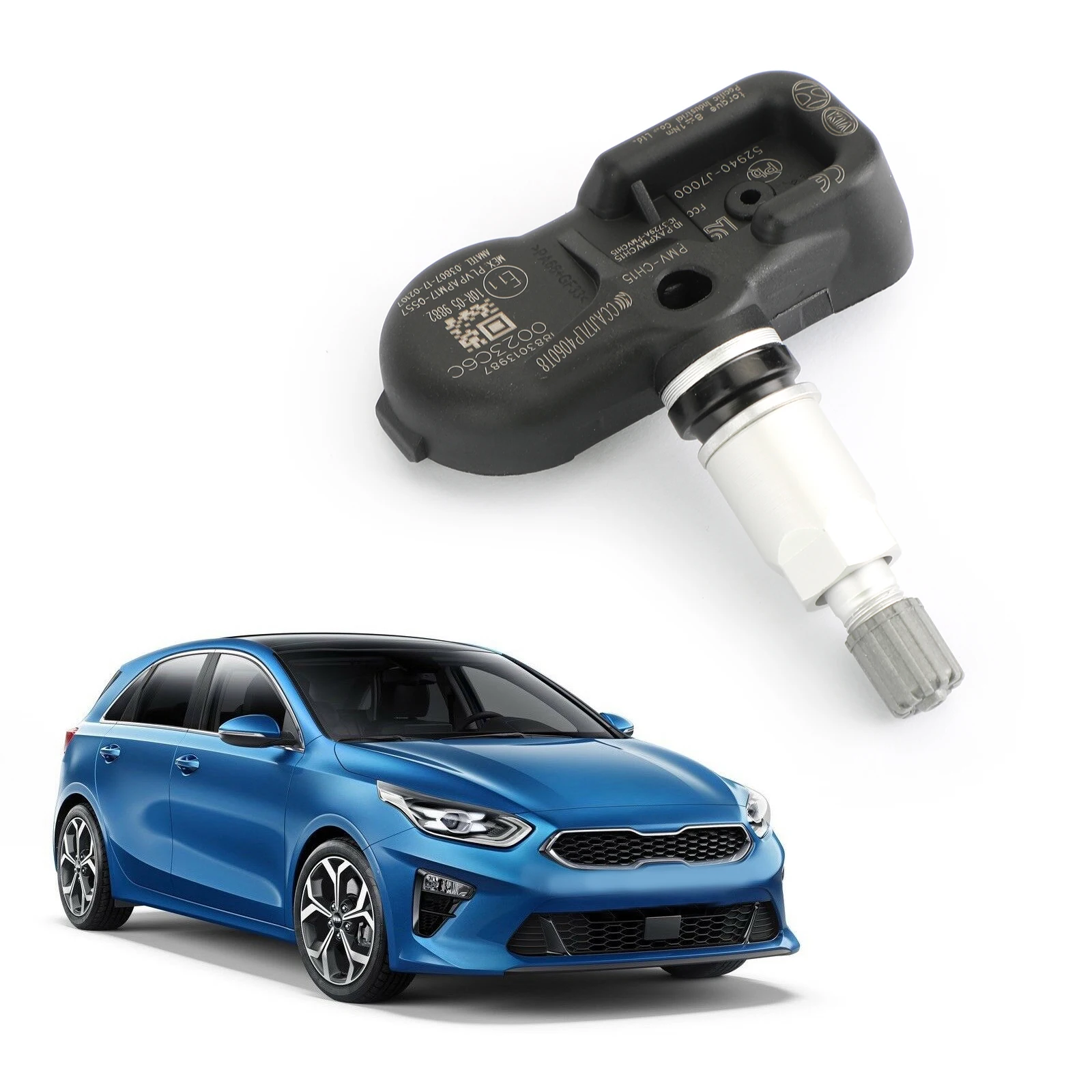 Areyourshop 52940 J7000 PMV CH15 датчик давления в шинах для KiA Forte Cerato Koup K3 Ceed|Системы контроля
