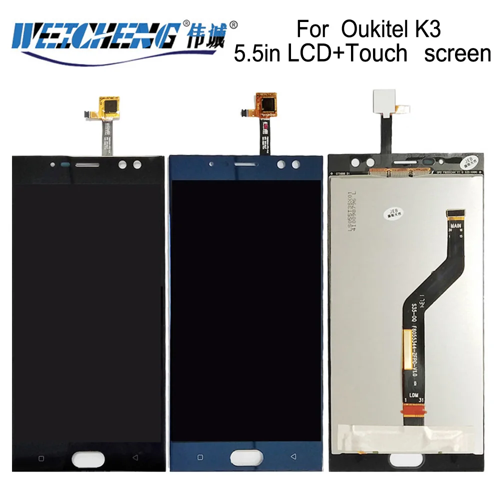 Дисплейный модуль для OUKITEL K3 K5 K6 K10 100% дюймов|Экраны мобильных телефонов| |
