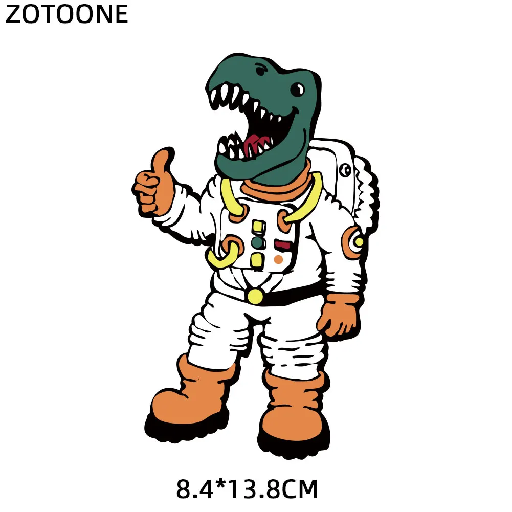 ZOTOONE нашивка с космонавтом космическая планета наклейки железные на переводах для одежды футболка аксессуар Аппликация DIY теплопередача G