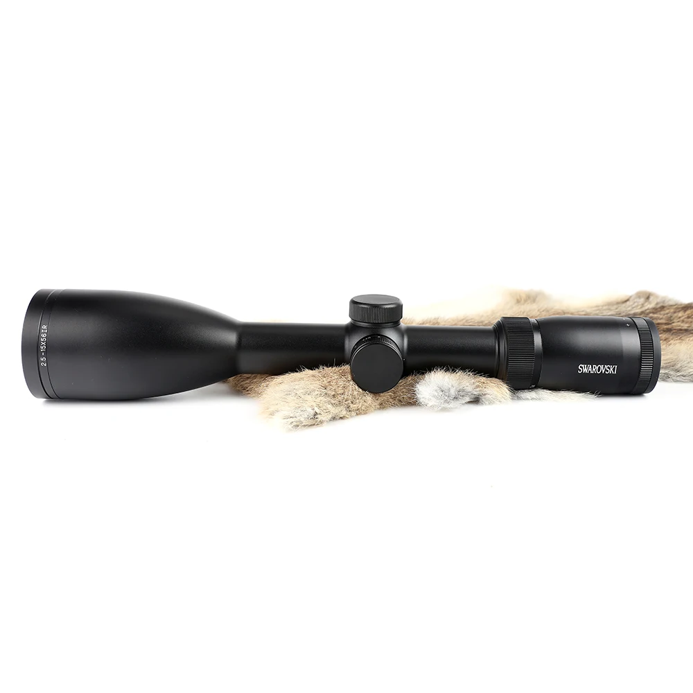 Имитация Swarovskl 2,5-15x56 IRZ3 тактический оптический прицел F15 Красный точка сетка прицелы для охотничьих ружей оптический