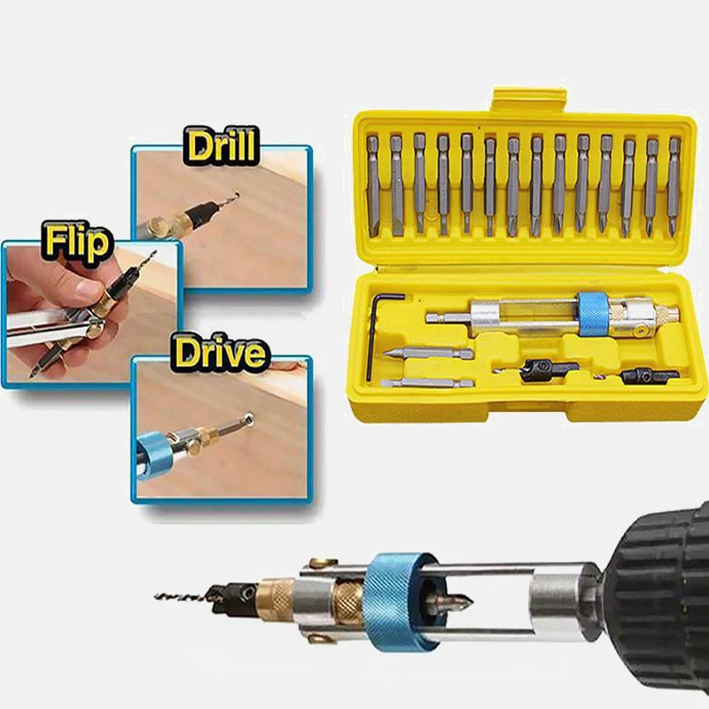 Набор многофункциональных отверток 20 шт. высокоскоростной стальной бытовой