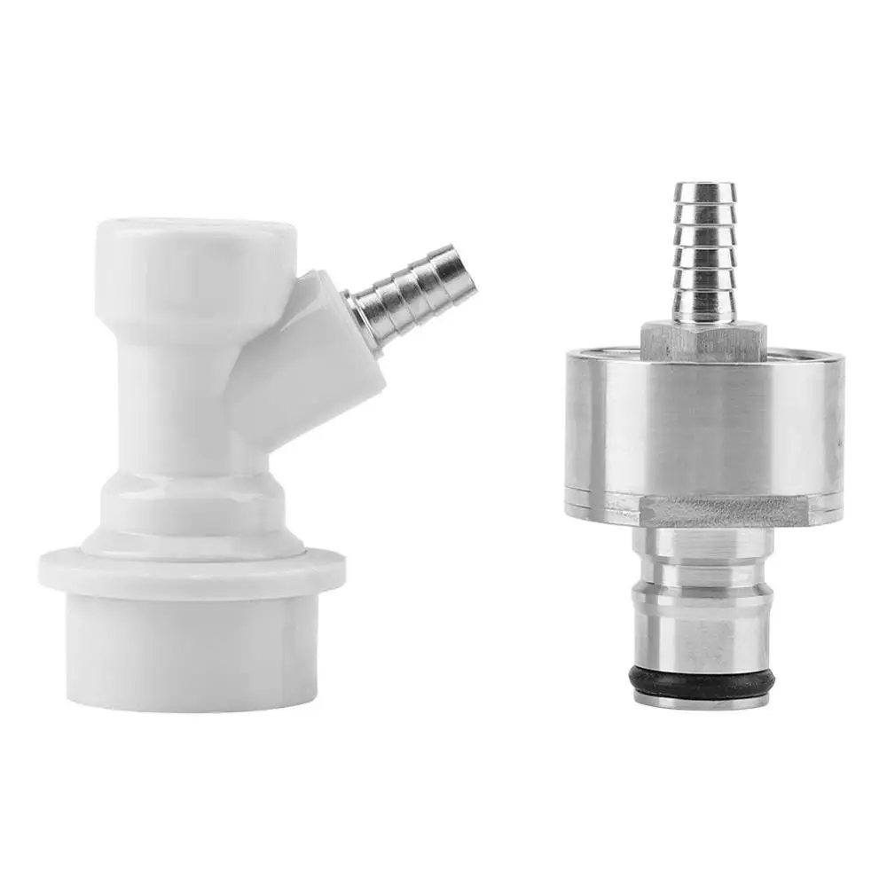 Бесплатная доставка нержавеющая карбонационная крышка 304 w/ 5/16 &quotБарб шариковый