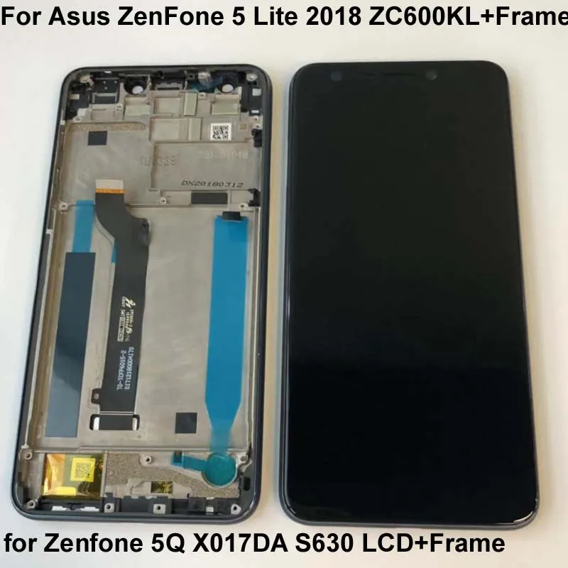 Оригинальный Полный ЖК дисплей 6 0 дюйма + дигитайзер сенсорного экрана в сборе