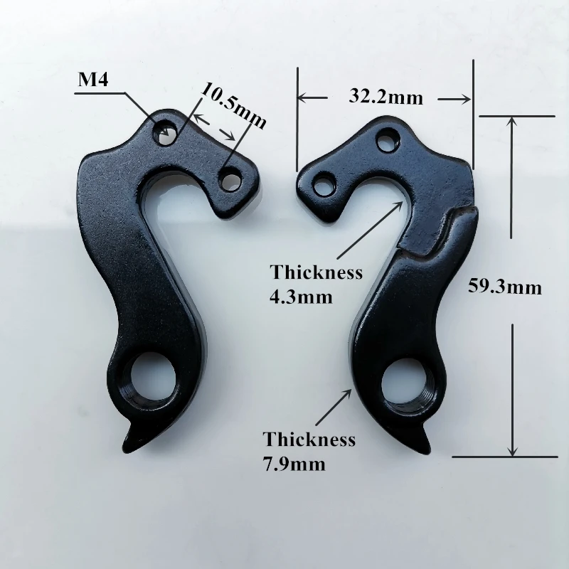 2 шт. велосипедный Mech dropout D052 для бенэлли электрический велосипед Bevato Gios Bianchi MBK Edge