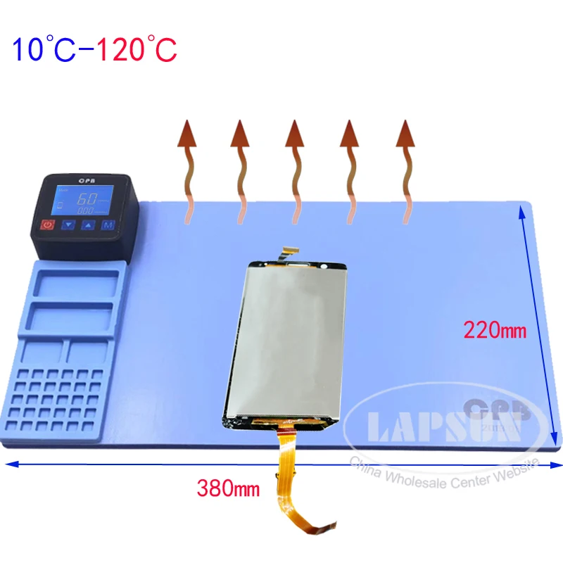Набор инструментов для открытия и ремонта 34in1 + нагревательная станция 220 В