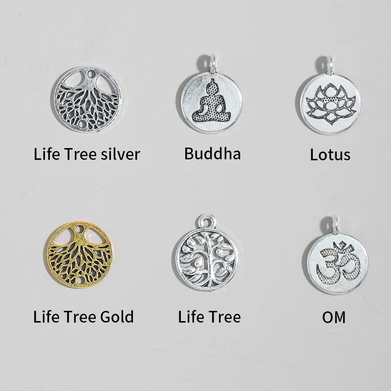 Женский браслет 8 мм белый Howlite с лотосом Ом Будда Шарм Йога мужской 108 мала бусины