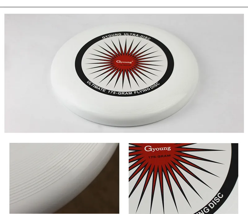 Ультра Звезда 175 г 28 см Ultimate летающая тарелка для соревнований белый пляжный
