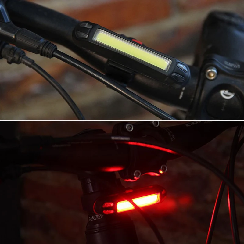 

Rechargeable Waterproof Bicycle Lights Bike Tail Light Outdoor MTB Rear Lamp Night Cycling Bicycle Bike Accessories Warning Rear