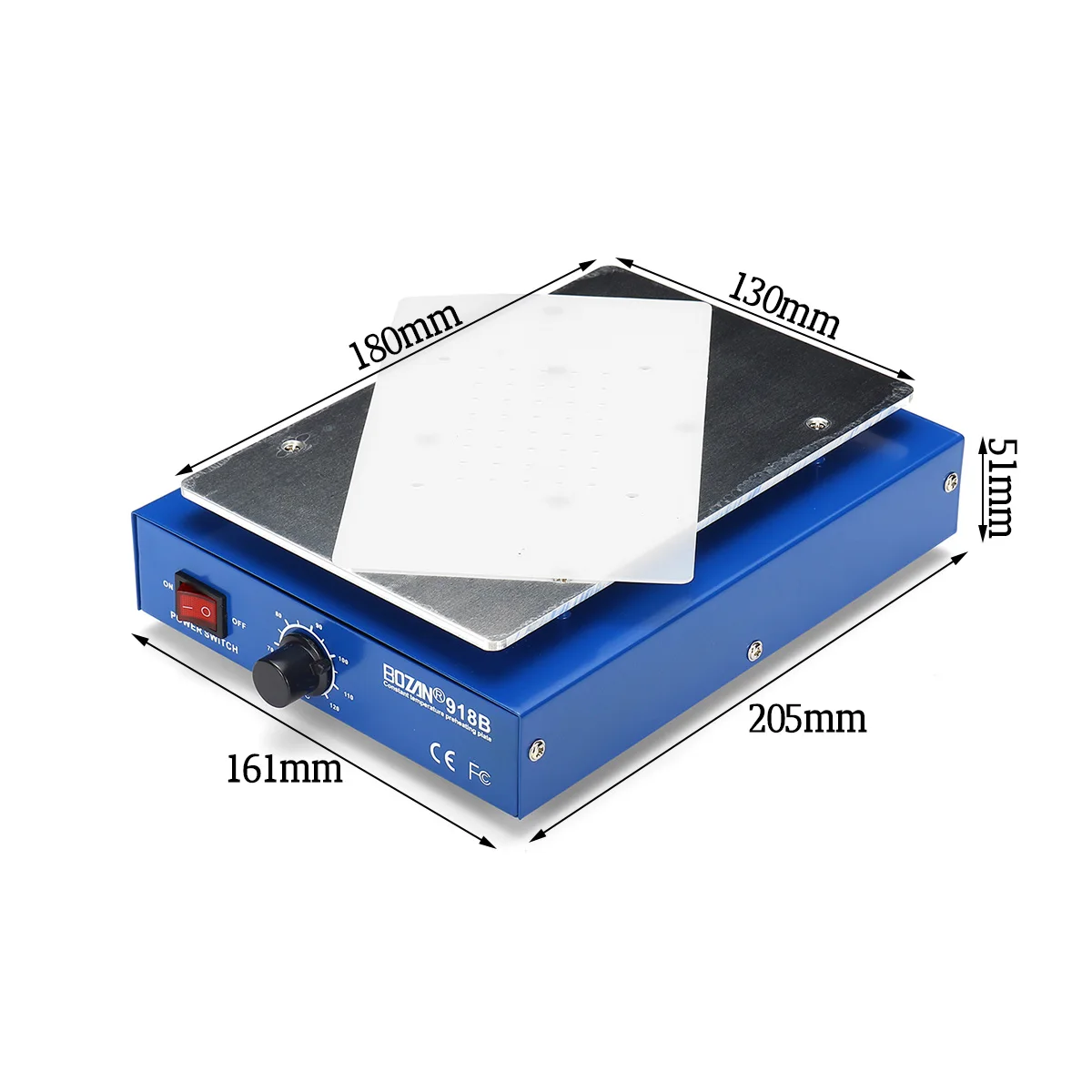 

LCD Screen Separator Phone Heating Platform Plate Glass Removal Repair Machine Auto Heating Smooth Metal Plate Anti Static Body