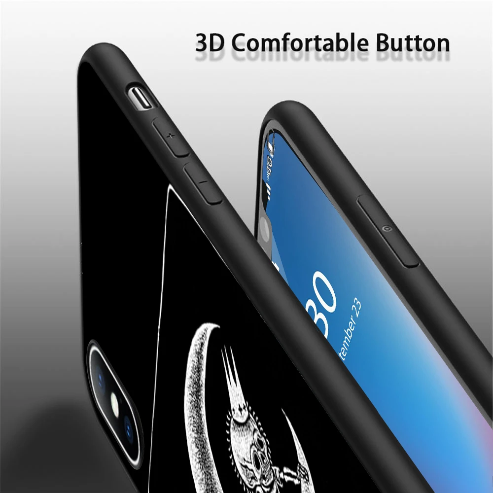 Чехол из ТПУ для iPhone 11 Pro Max X 5S 6 6S XR XS 7 8 Plus чехол Nokia светильник Led силиконовый