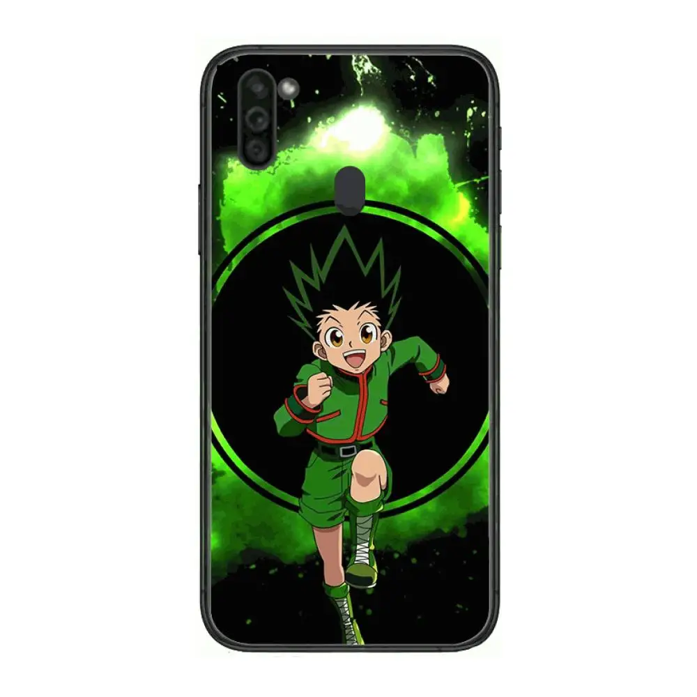

Anime Hunter x Hunters Mobile Phone Case Hull For Samsung Galaxy M 10 20 21 31 30 60S 31S Black Shell Art Cell Cover TPU