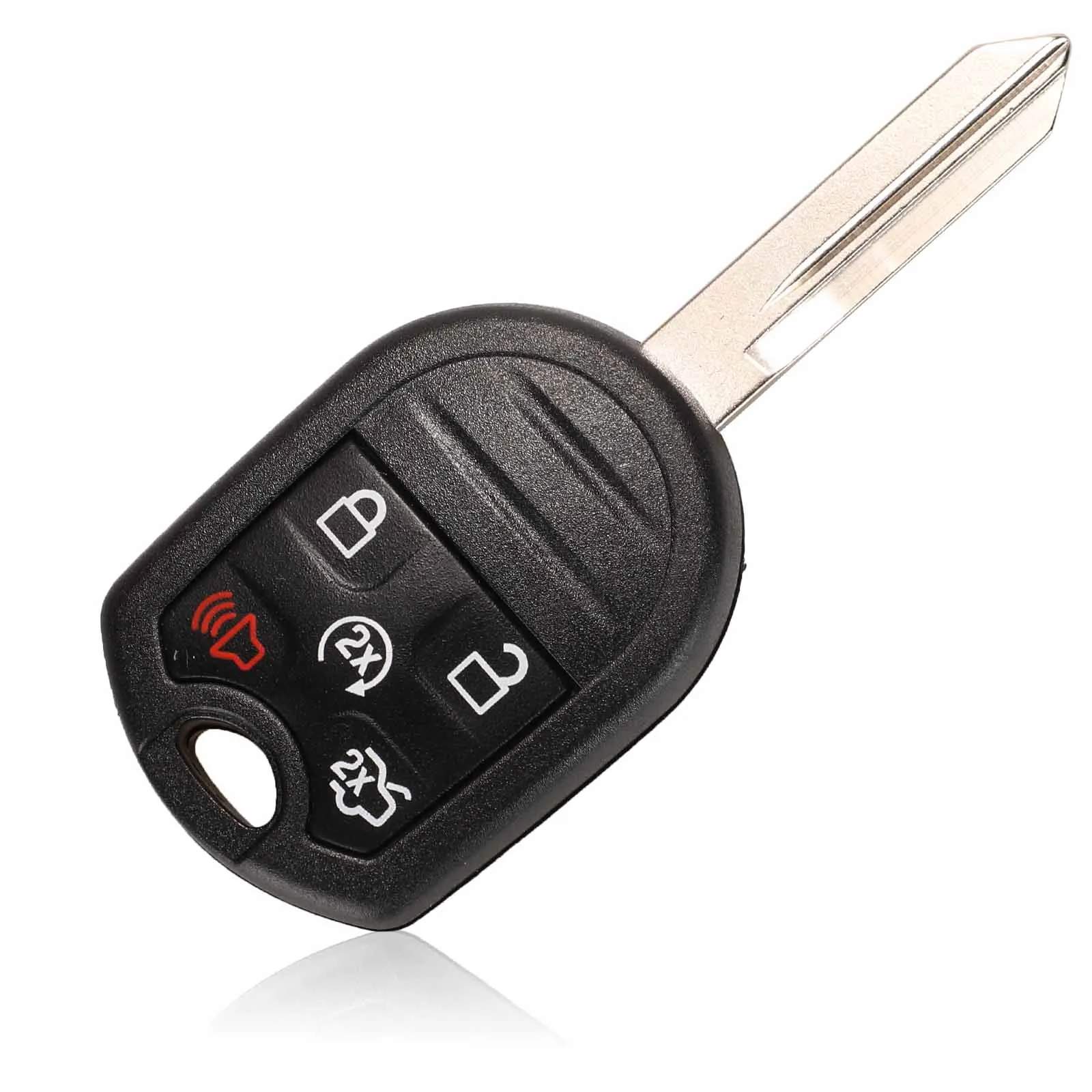 

Корпус ключа для автомобиля jingyuqin 3/4/5 BTN для Ford Edge, Ranger, Explorer, Windstar, экспедиция, Mustang, Fob, FO38, замена лезвия