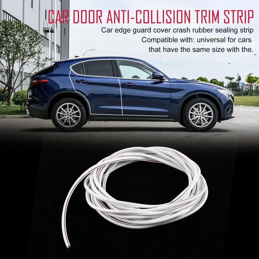 5/8/10 м Автомобильная дверь Противоударная отделочная полоса фотоуплотнительная