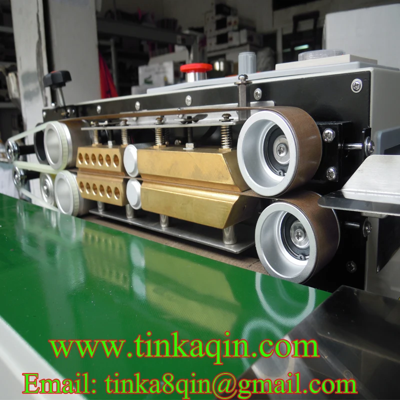 FRB-770I-F30 Automatic sealing machine Continuous Sealer Plastic bag packaging machine Kraft paper bag Food bag sealing machine Vacuum bag Sealer Commercial household sealing machine