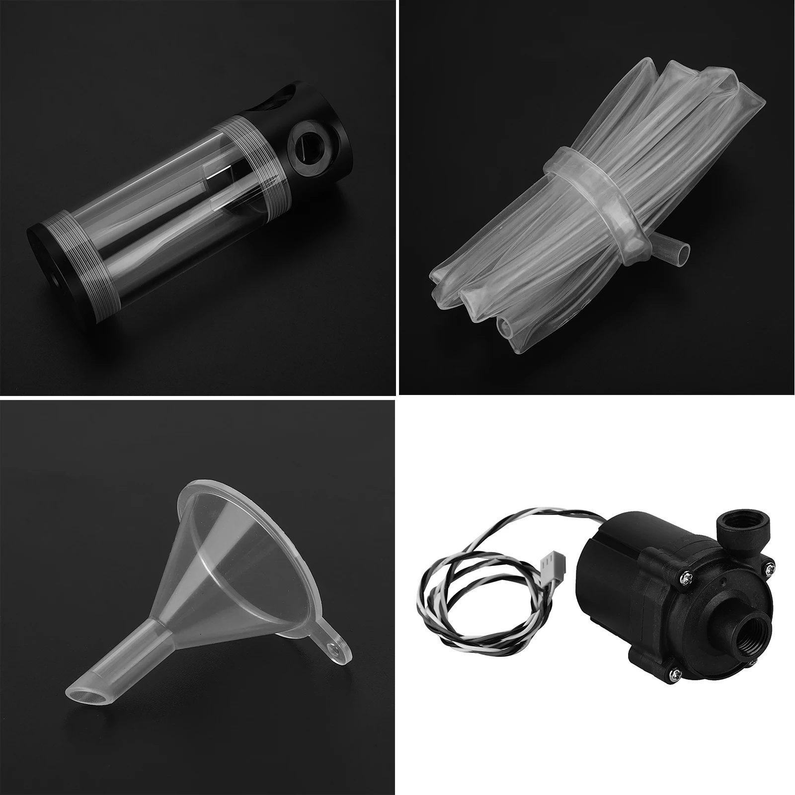 PC водяное охлаждение комплект 240 мм надувной водный ряд с двойной вентилятор + 500L/H