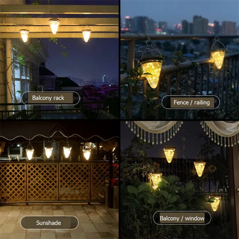 구매 BROTHER 태양 풍경 조명 야외 LED 현대 방수 정원 지상 원뿔형 램프 장식