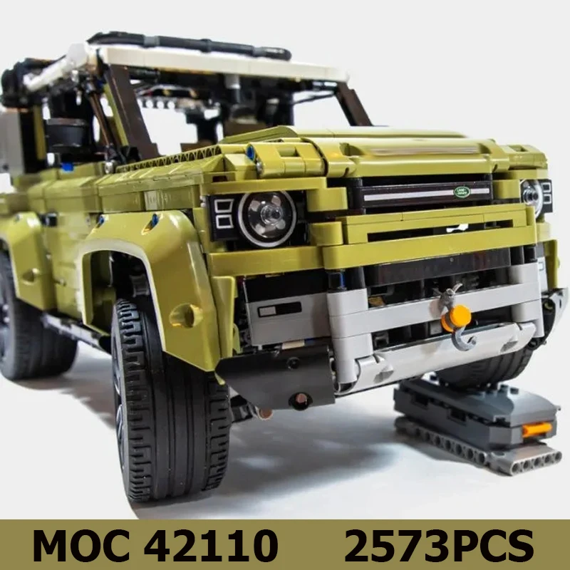 Конструктор MOC 42110 Радиоуправляемый автомобиль внедорожник модель 93018 блоки Land