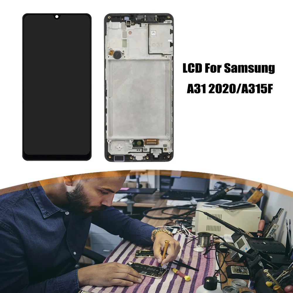 

LCD Display Touch Screen Digitizer Replacement Parts for Samsung Galaxy A315 LCD A315F/DS A315F