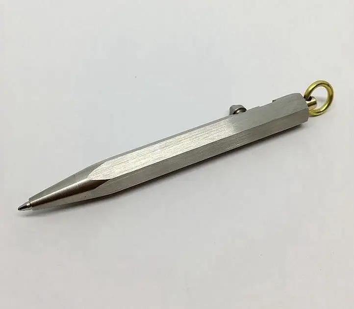 Медный латунный болт из нержавеющей стали гелевая ручка брелоки подвеска