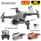 Дрон L900 Pro с GPS и двойной HD-камерой, дальность полета 28 мин.