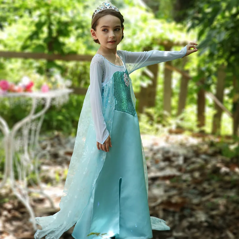 Платье принцессы жасмин для девочек Хэллоуин детвечерние НКА косплей одежда