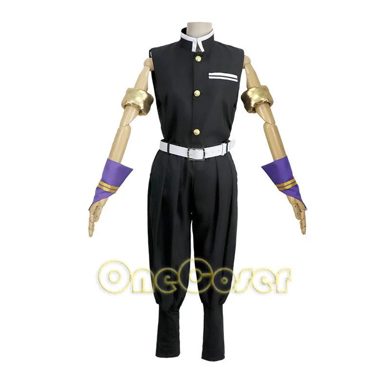 Uzui Tengen Uniform Cosplay Costume Anime Demon Slayer:Kimetsu No Yaiba Sound Hashira Japanese Kimono Wig Headwear Halloween |