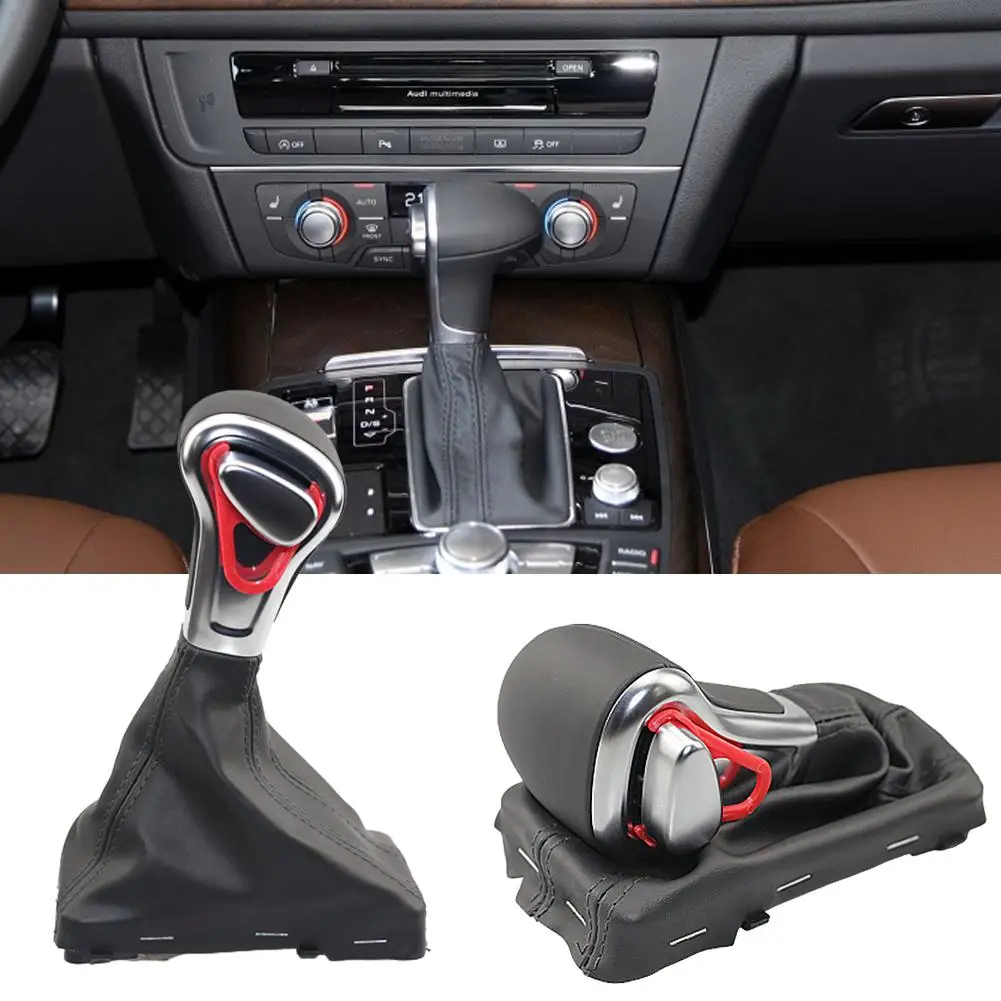 Черная кожаная Пылезащитная крышка LHD gear 100% абсолютно новая ручка переключения