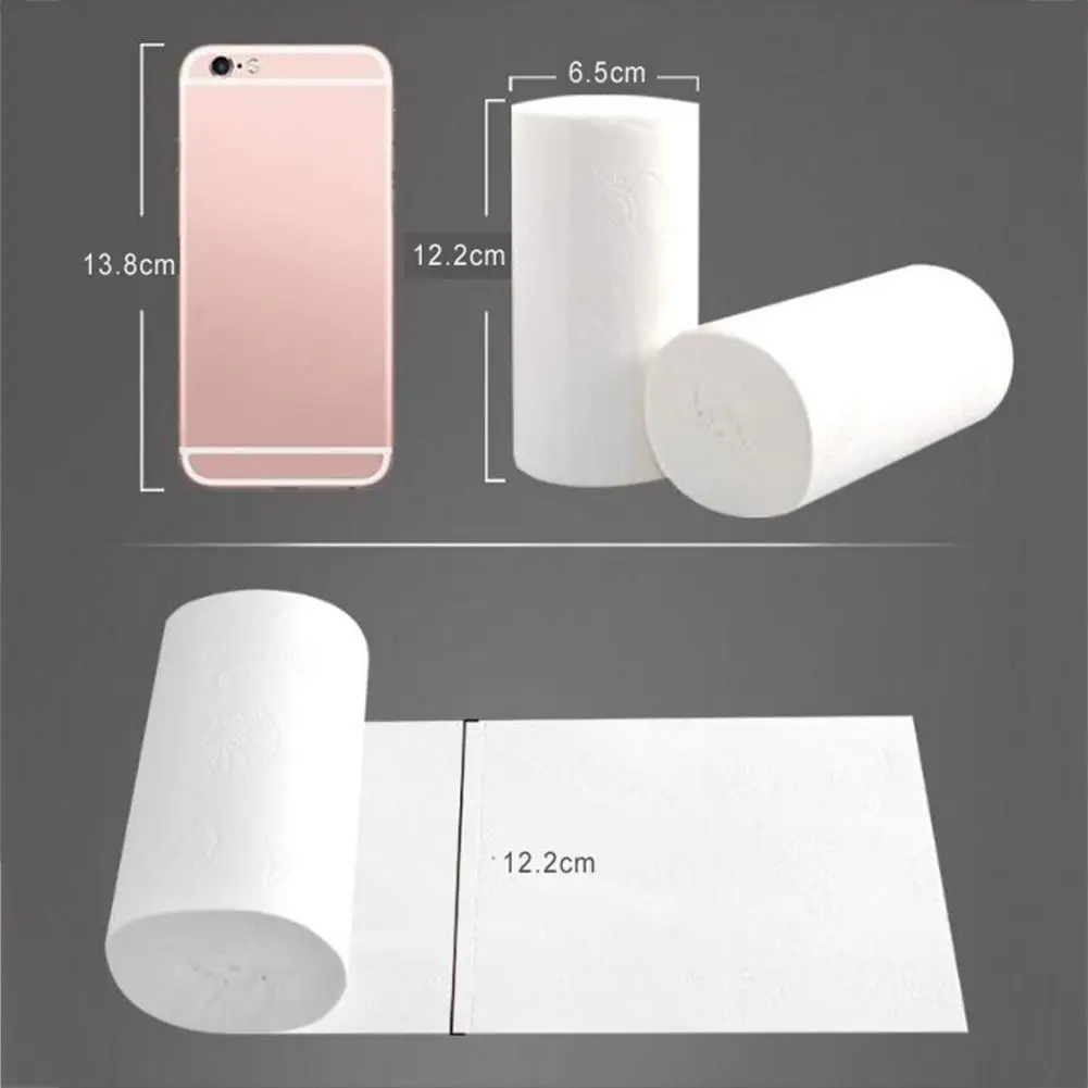 Трехслойная туалетная бумага Экологически чистая перерабатываемая для дома