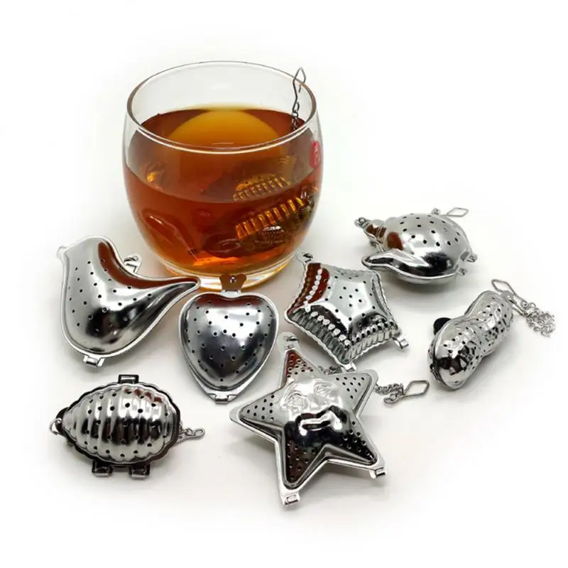 

304 Stainless Steel Leaking Tea Tea Strainer Seasoning Ball Home Tea Set Office Creative Tea Maker Gift Kitchen Accessories