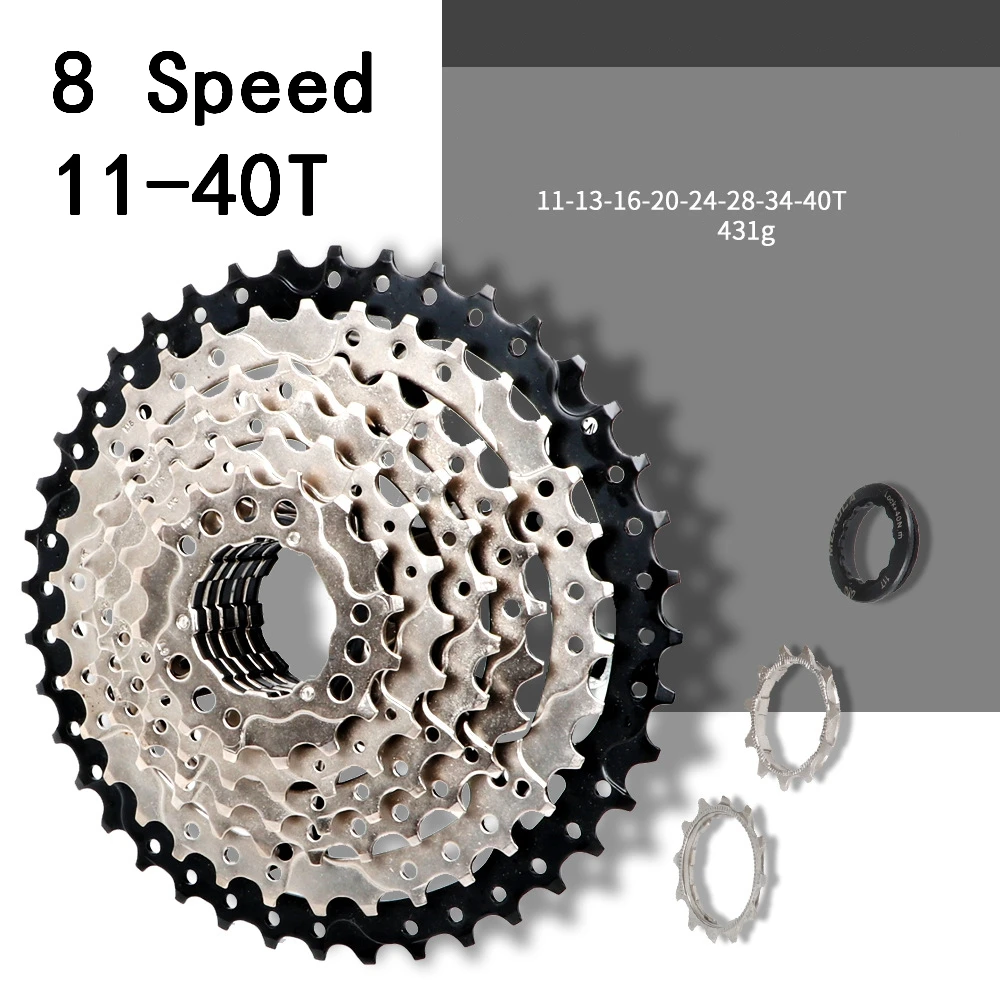 

MEROCA MTB Mountain Bike Freewheel 8/9/10/11/12 Speed 11-40T Cassette Sprocket Bicycle Parts