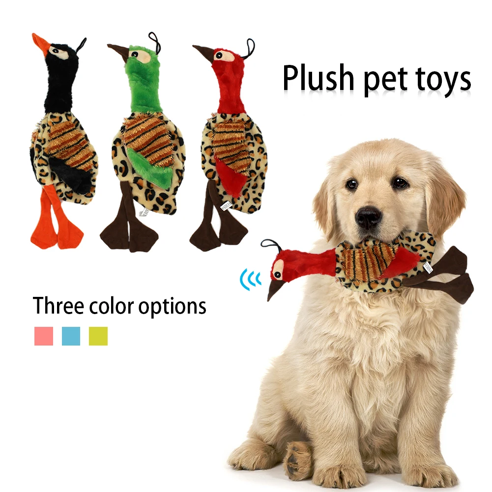 Новая собака игрушки для щенка Домашних Животных Жевать плюшевые Мультяшные