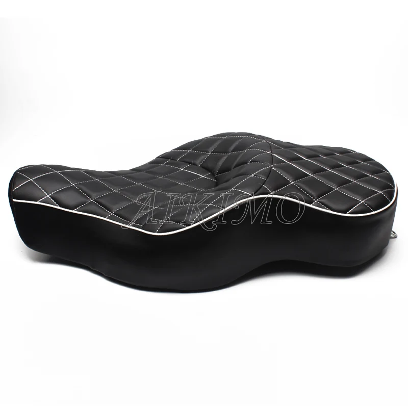 

Для мотоцикла Harley XL883 XL1200 N Sportster 05-13 черный Daimend Solo кожа + мягкая пена стиль заднее сиденье низкое профессиональное ретро