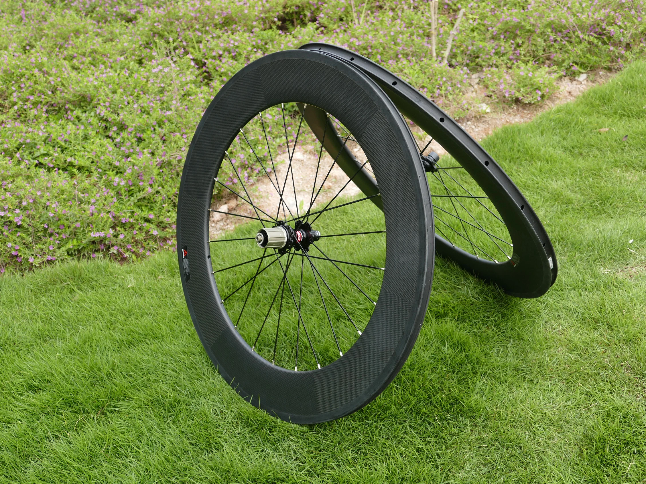 

FLX-WS-CW8 Full Carbon 700C Road Bike Clincher Wheelset Depth 88mm Toray Carbon Wheel Rim Basalt Brake Side Width 25mm