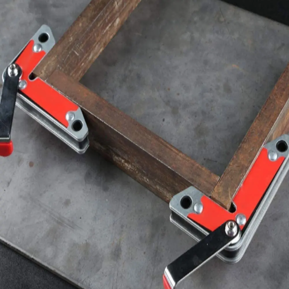 

2PCS Magnetic Welding Corner 90 Degree Positioning Right Angle Clamp Fixing Tool Positioning Squares 90 Degree Angle Clamp