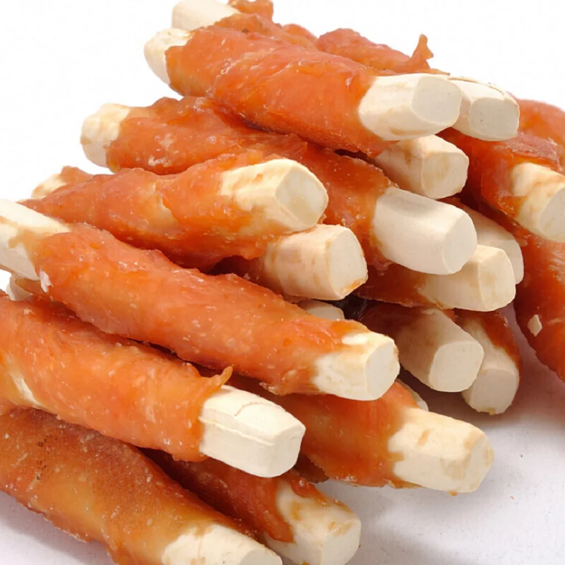 Закуски для собак, корм для домашних животных, свежая курица, грудка, корм для собак, щенок, жевательная, чистая, для обучения чистке зубов, награда, закуска, вкусная еда, кормушка