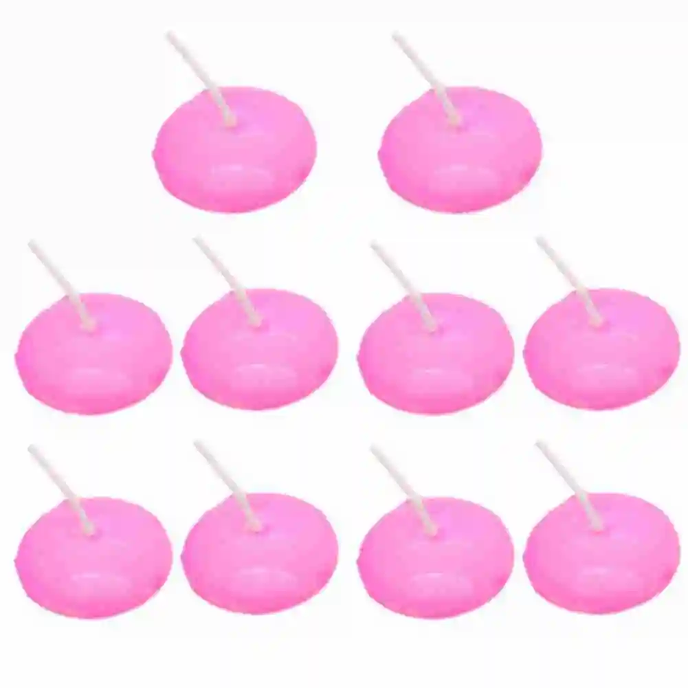 

10Pcs Wedding Supplies Mini Floating Candles Romantic Party Decoration For Event New Year Christmas Party Halloween