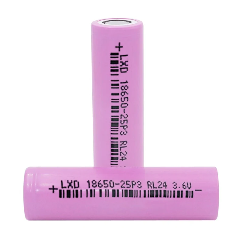 18650 перезаряжаемые батареи 3 7 V литий-ионный реальная емкость 2500mAh батарея для