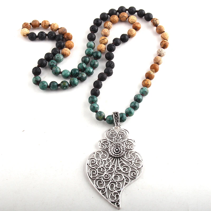 Модные ювелирные изделия с несколькими камнями Длинные завязанные колье