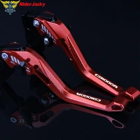 3d design rhombus hollow red cnc motorcycle adjustable brake clutch lever for honda cb 1000r cb1000r neosportcafe 2018 2021