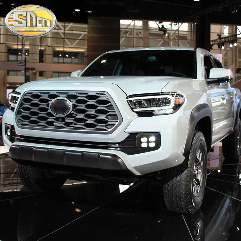 Дневные ходовые огсветильник водонепроницаемые 12 В для Toyota Tacoma 2016-2020 с желтым