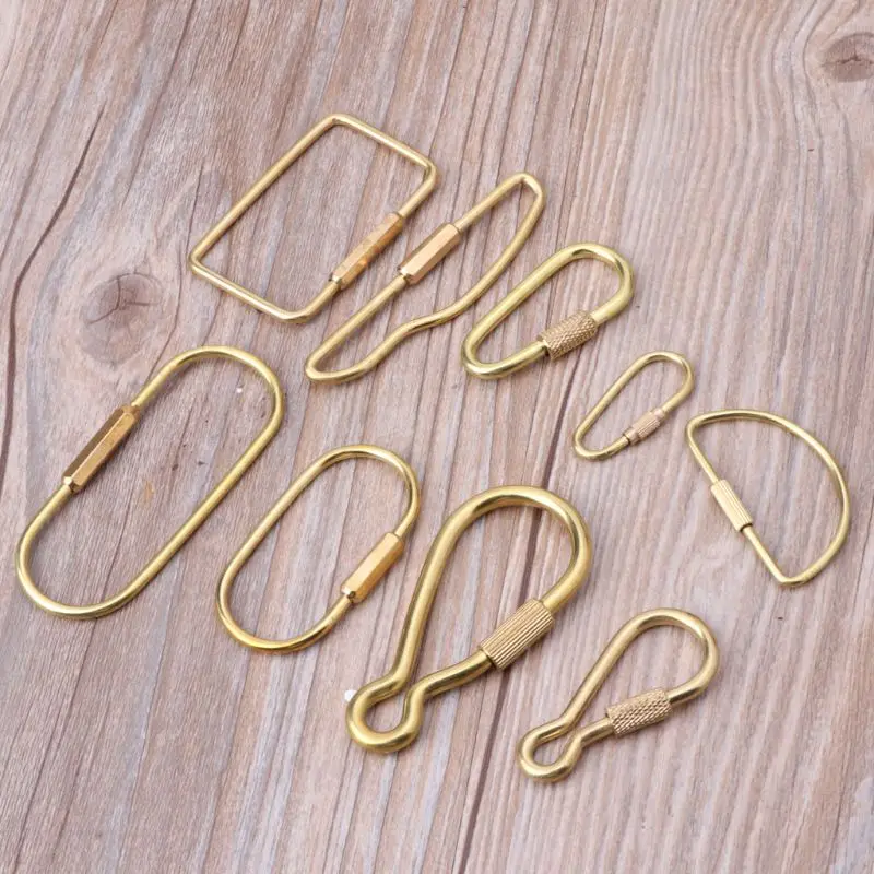 Прочный латунный винтовой замок для ключей | Украшения и аксессуары