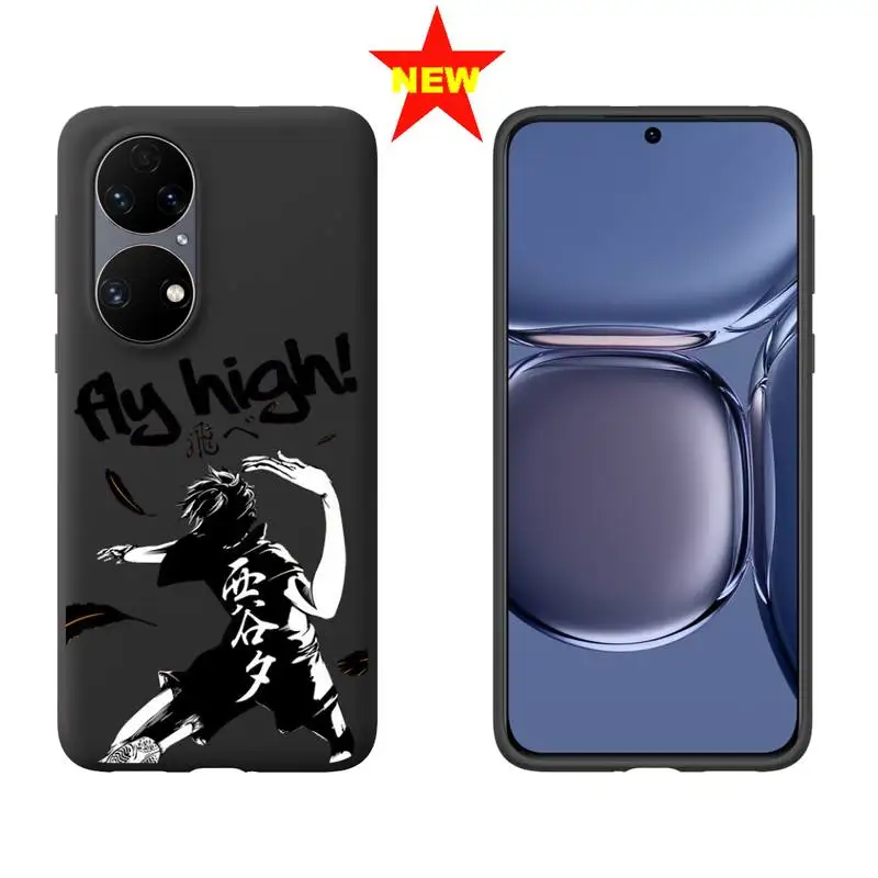 

Haikyuu Hinata attacks Anime Phone Case For Huawei P20 P30 P40 Pro honor mate 7a 8a 9x 10i lite