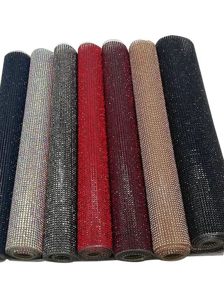 24*40 см триммы со стразами Цвет черный/красный/зеленый/прозрачный Железный дизайн