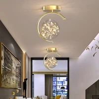 modern aluminum led ceiling lamp luster for living room corridor lights bedroom dining room hallway balcony led ceiling lighting