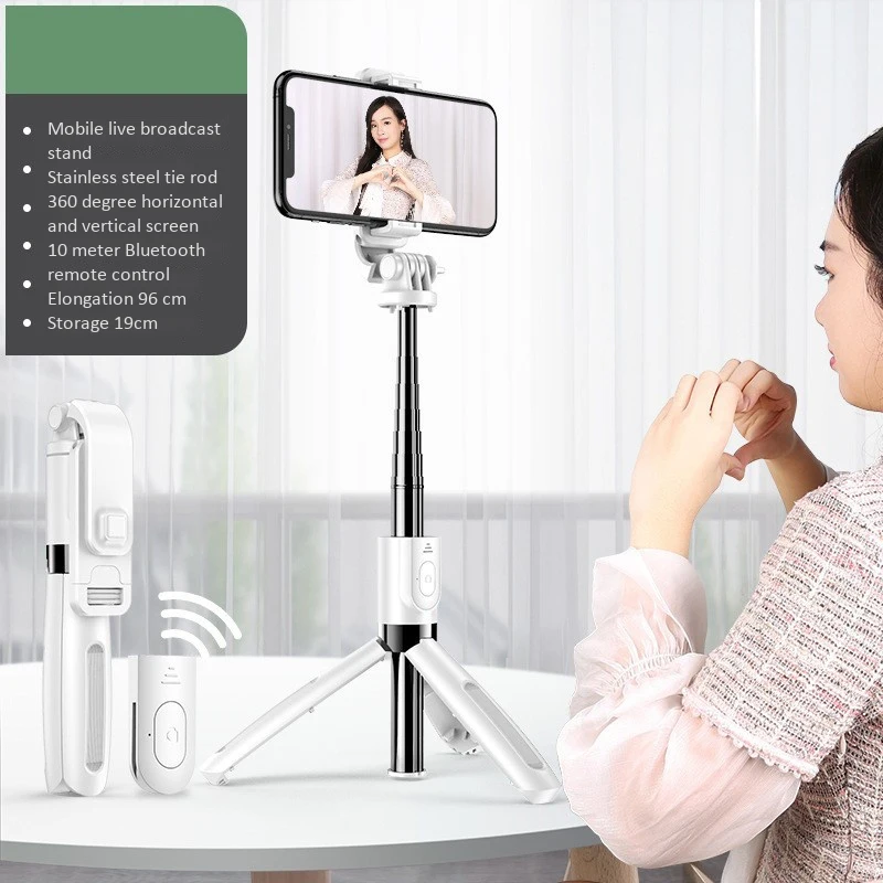 K07 3 в 1 Беспроводная Bluetooth селфи палка мини штатив выдвижной монопод