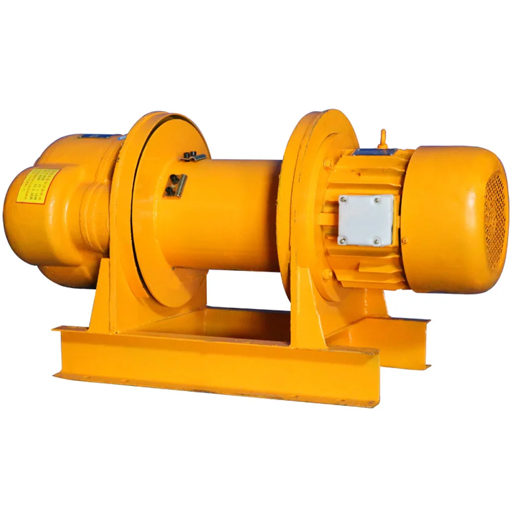 1T Electric Crane Heavy Industry 380v windlass Tools Hoist Traction Machine winch For lifting goods